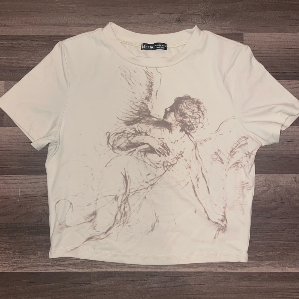 Shein Angel 😇 Croptop